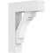 Ekena Millwork Standard Merced Architectural Grade PVC Bracket with Block Ends, 3"W x 14"D x 18"H BKTP03X14X18MRC05 - alternate 1
